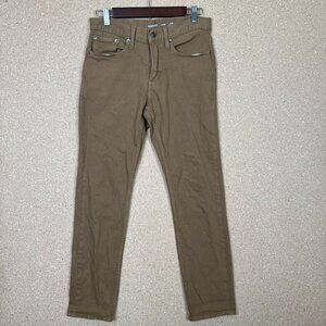 Old Navy Men’s Slim Built-In Flex 5-Pocket Pants Dark Khaki Brown 29x30